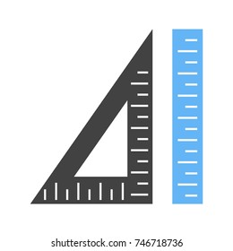 Ruler and Set Squate