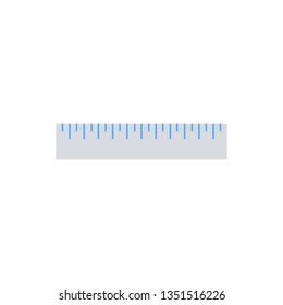 Ruler sign icon - vector
