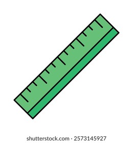 ruler sign symbol vector icon