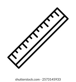 ruler sign symbol vector icon