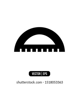 Ruler Simple Icon Vector Design