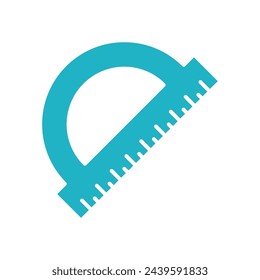 Ruler Stationery Icon Vector Template Illustration Design