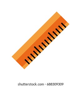 Ruler tool isolated