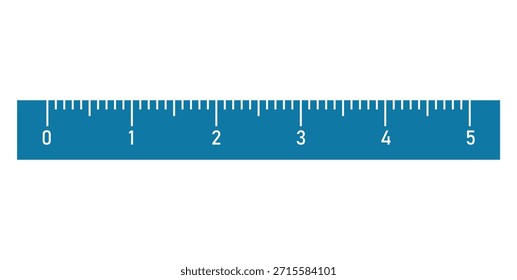 Herramienta de Regla para la medición en matemáticas.