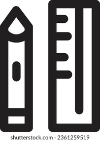 Ruler Tool Tools Outline Icon