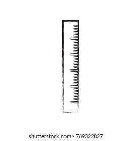 ruler utensil icon