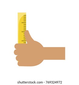 ruler utensil icon