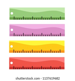 ruler vector collection design