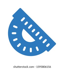 ruler vector glyph color icon 