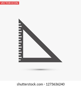 ruler vector icon 10 eps