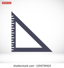 ruler vector icon 10 eps