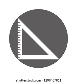 ruler vector icon 10 eps