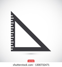 ruler vector icon 10 eps