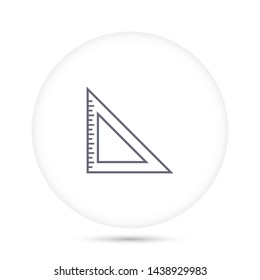 ruler vector icon 10 eps , Lorem ipsum Flat design