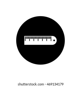 Ruler vector icon