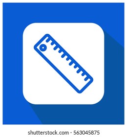 Ruler vector icon