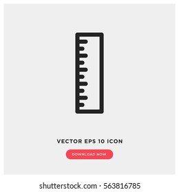 Ruler vector icon