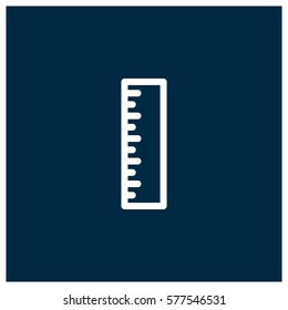 Ruler vector icon