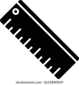 Ruler vector icon. Can be used for printing, mobile and web applications.