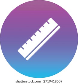 Ruler vector icon. Can be used for printing, mobile and web applications.