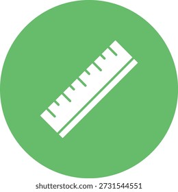 Ruler vector icon. Can be used for printing, mobile and web applications.