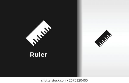 Ruler Vector, Icon Or Logo Sign Isolated Symbol Illustration