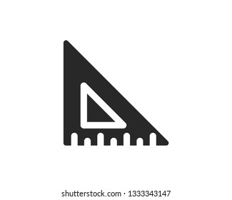 ruler vector icon template
