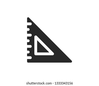 ruler vector icon template