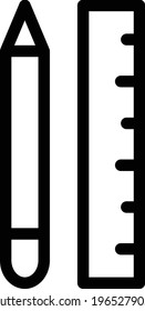 Lineal-Vektorsymbol