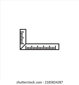 ruler vector for website symbol icon presentation