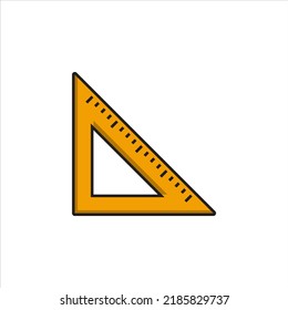 ruler vector for website symbol icon presentation