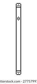 Ruler Vertical Measurement Tool Pixel Art