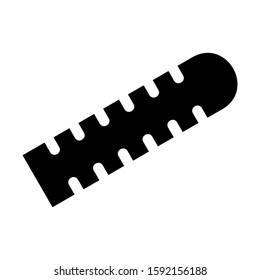 rulers icon isolated sign symbol vector illustration - high quality black style vector icons
