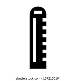 rulers icon isolated sign symbol vector illustration - high quality black style vector icons
