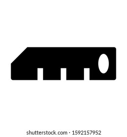 rulers icon isolated sign symbol vector illustration - high quality black style vector icons
