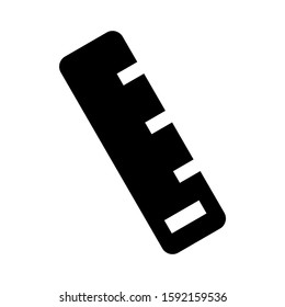 rulers icon isolated sign symbol vector illustration - high quality black style vector icons
