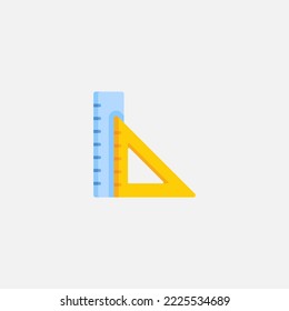 Rulers icon sign vector,Symbol, logo illustration for web and mobile