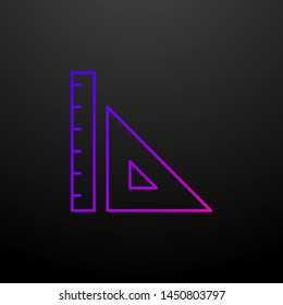 rulers nolan icon. Elements of school set. Simple icon for websites, web design, mobile app, info graphics