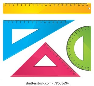 rulers vector