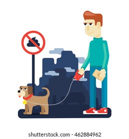 rules dog walking in the big city to preserve the purity