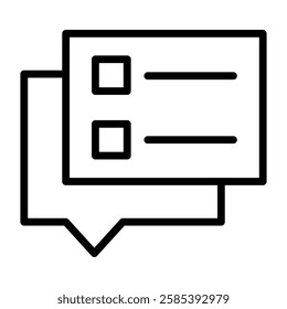 rules editable stroke outline icons isolated on transparent background flat vector illustration. Pixel perfect. 64 x 64