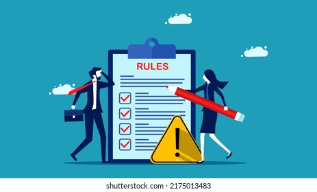 Rules and guidelines. Legal conditions of the organization. Write a draft corporate policy