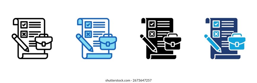 Ícone Regras Ilustração de Vetor de Estilos Múltiplos