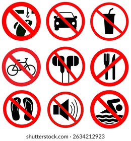 rules or prohibitions that must not be violated
