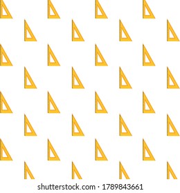 rules school supplies pattern background vector illustration design