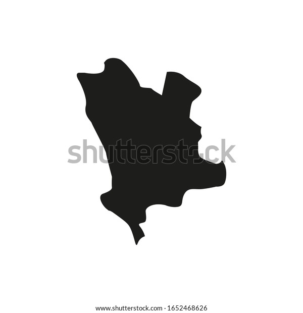 Rulindo Region Map Rwanda Country Stock Vector (Royalty Free ...