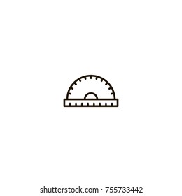 ruller icon. sign design