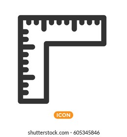 Ruller Vector Icon