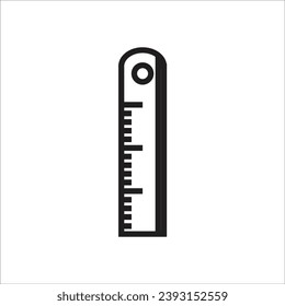 ruller vector icon line templateruller vector icon line template
