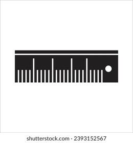 ruller vector icon line templateruller vector icon line template